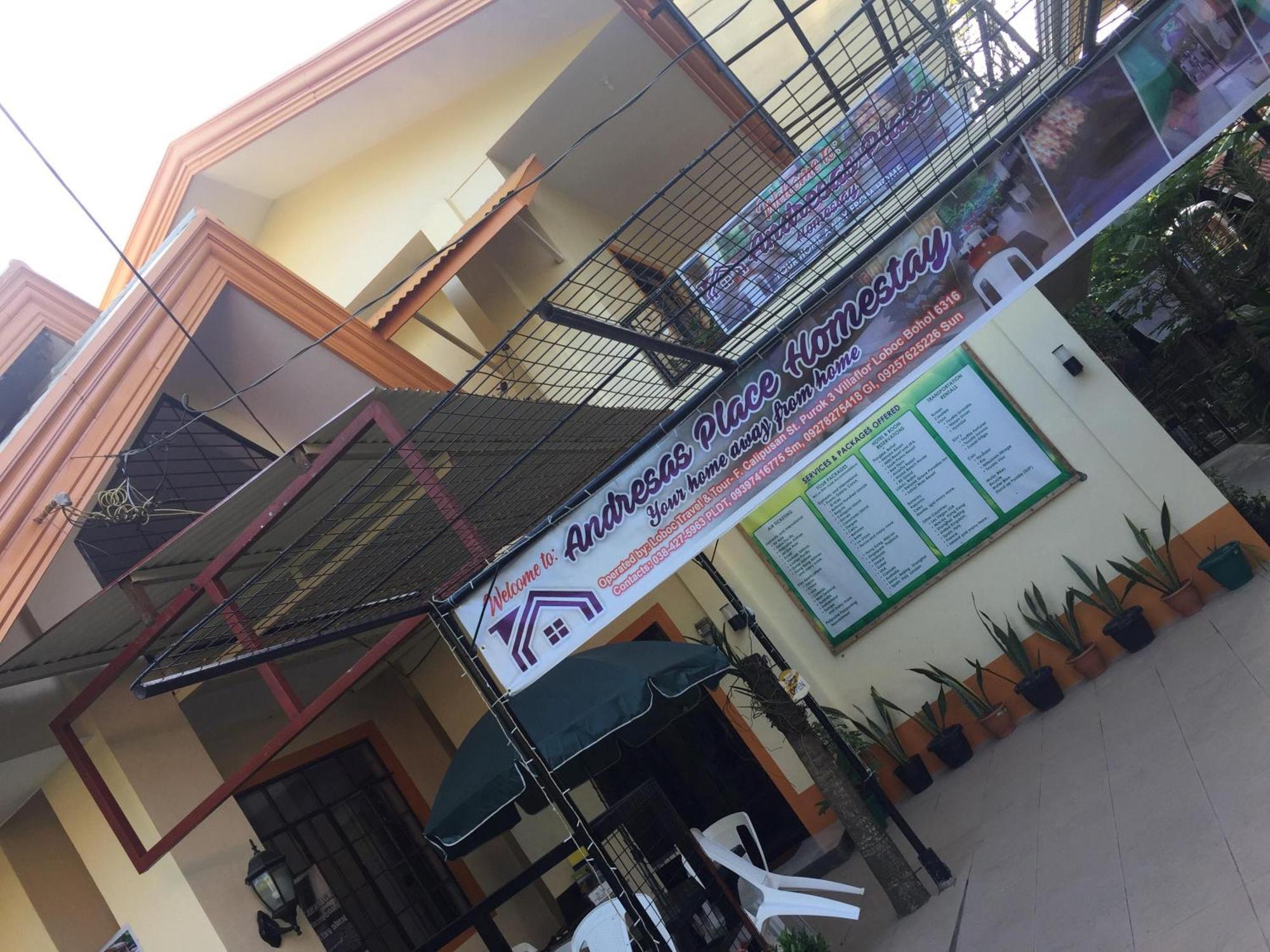 Andresas Homestay Loboc Exterior foto