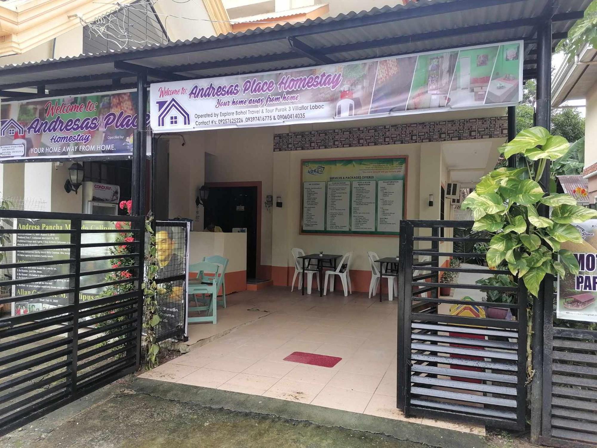 Andresas Homestay Loboc Exterior foto